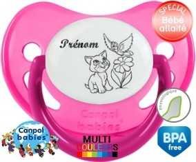 Chaton oiseau + prénom: Sucette Physiologique-su7.fr