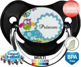 Hippopotame bleu + prénom: Sucette Physiologique-su7.fr