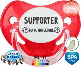 Foot supporter fc barcelone: Sucette Physiologique