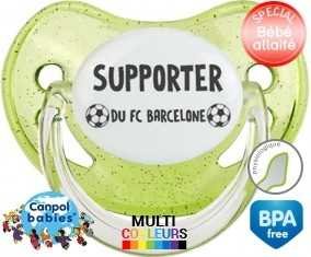 Foot supporter fc barcelone: Sucette Physiologique