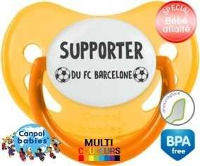 Foot supporter fc barcelone: Sucette Physiologique