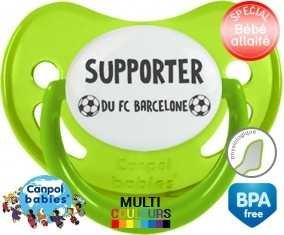 Foot supporter fc barcelone: Sucette Physiologique