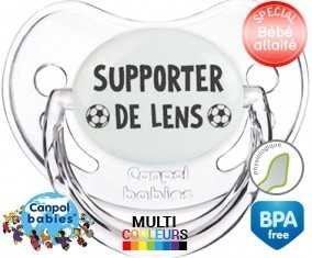 Foot supporter lens: Sucette Physiologique personnalisée -