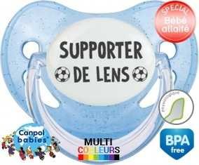 Foot supporter lens: Sucette Physiologique personnalisée -