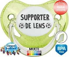 Foot supporter lens: Sucette Physiologique personnalisée -