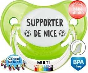 Foot supporter nice: Sucette Physiologique personnalisée -