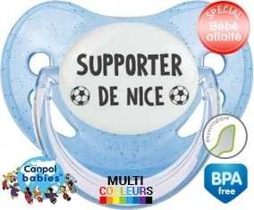 Foot supporter nice: Sucette Physiologique personnalisée -