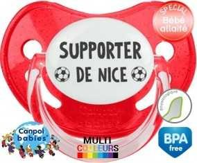 Foot supporter nice: Sucette Physiologique personnalisée -