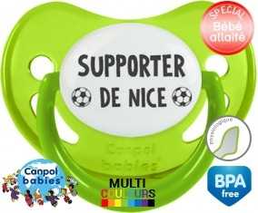 Foot supporter nice: Sucette Physiologique personnalisée -