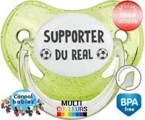 Foot supporter real madrid: Sucette Physiologique personnalisée