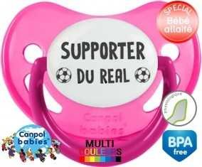 Foot supporter real madrid: Sucette Physiologique personnalisée