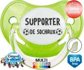 Foot supporter sochaux: Sucette Physiologique personnalisée -