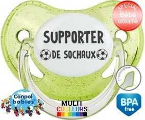 Foot supporter sochaux: Sucette Physiologique personnalisée -