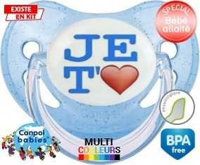 Je t'aime modèle garçon: Sucette Physiologique-su7.fr