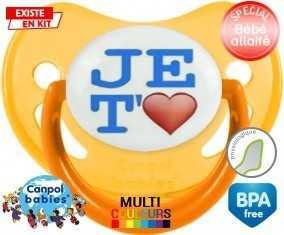 Je t'aime modèle garçon: Sucette Physiologique-su7.fr