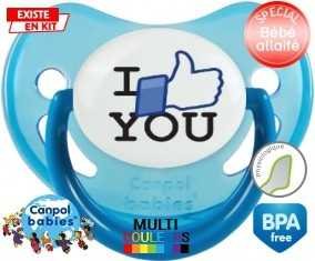 I love you pouce: Sucette Physiologique-su7.fr