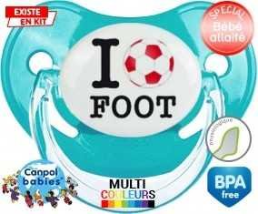 I love foot : Tétine Physiologique personnalisée