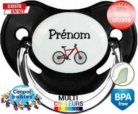 Vélo + prénom: Sucette Physiologique-su7.fr