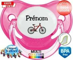 Vélo + prénom: Sucette Physiologique-su7.fr