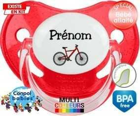 Vélo + prénom: Sucette Physiologique-su7.fr