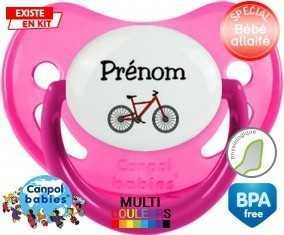 Vélo + prénom: Sucette Physiologique-su7.fr
