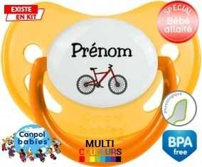 Vélo + prénom: Sucette Physiologique-su7.fr