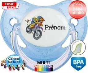 Moto et style1 + prénom: Sucette Physiologique-su7.fr