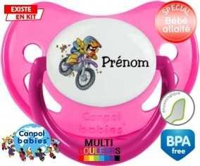 Moto et style1 + prénom: Sucette Physiologique-su7.fr
