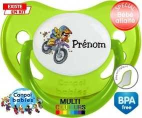 Moto et style1 + prénom: Sucette Physiologique-su7.fr