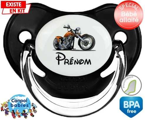 Moto et style2 + prénom: Sucette Physiologique-su7.fr