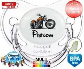 Moto et style2 + prénom: Sucette Physiologique-su7.fr