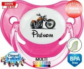 Moto et style2 + prénom : Sucette Physiologique