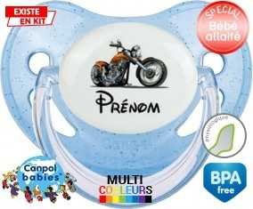 Moto et style2 + prénom: Sucette Physiologique-su7.fr