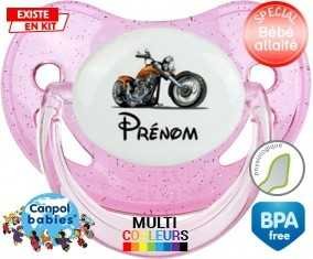 Moto et style2 + prénom: Sucette Physiologique-su7.fr