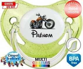 Moto et style2 + prénom: Sucette Physiologique-su7.fr