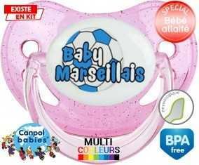 Baby marseillais ballon: Sucette Physiologique personnalisée -