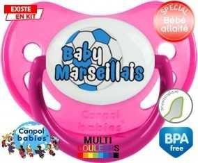 Baby marseillais ballon: Sucette Physiologique personnalisée -