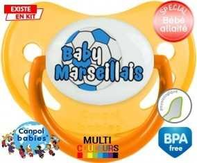 Baby marseillais ballon: Sucette Physiologique personnalisée -