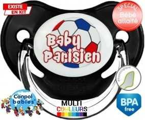 Baby parisien ballon: Sucette Physiologique personnalisée -