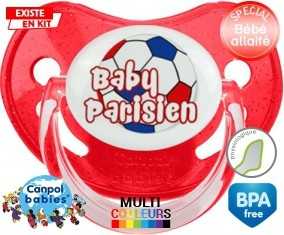 Baby parisien ballon: Sucette Physiologique personnalisée -