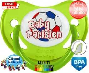 Baby parisien ballon: Sucette Physiologique personnalisée -