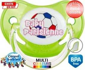 Baby parisienne ballon: Sucette Physiologique personnalisée -