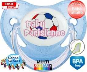 Baby parisienne ballon: Sucette Physiologique personnalisée -