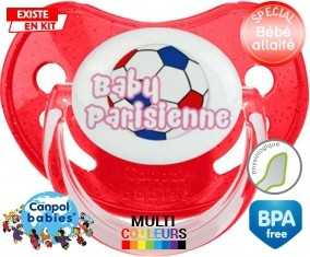 Baby parisienne ballon: Sucette Physiologique personnalisée -