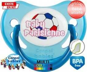 Baby parisienne ballon: Sucette Physiologique personnalisée -