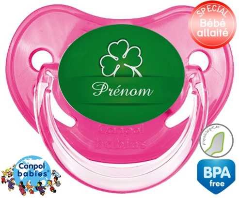 Porte bonheur + prénom: Sucette Physiologique-su7.fr