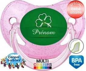 Porte bonheur + prénom: Sucette Physiologique-su7.fr