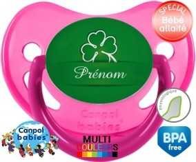 Porte bonheur + prénom: Sucette Physiologique-su7.fr