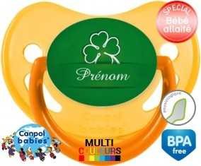 Porte bonheur + prénom: Sucette Physiologique-su7.fr