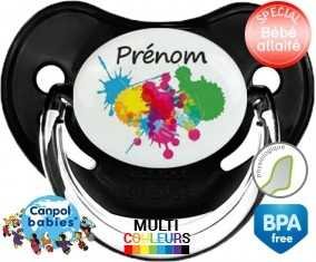 Couleur + prénom: Sucette Physiologique-su7.fr